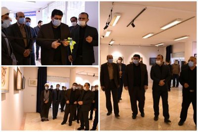 افتتاح گالری مجتمع فرهنگی هنری فجر گلوگاه