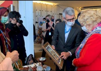 صنایع دستی ایرانی در سازمان ملل به نمایش گذاشته شد