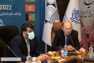جلسه شهردار ساری با رئیس موسسه فرهنگی اکو
