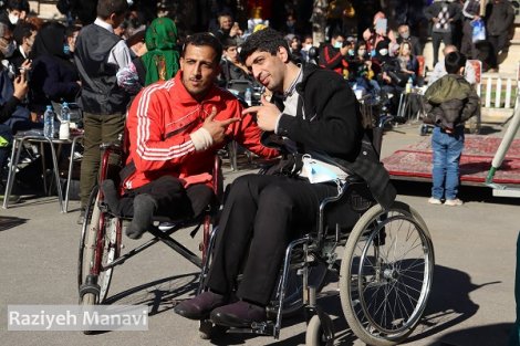 گزارش تصویری از مراسم گرامیداشت افراد دارای معلولیت