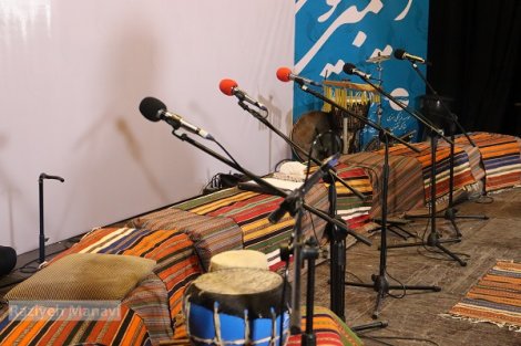 گزارش تصویری از مراسم اختتامیه جشنواره موسیقی فجر مازندران