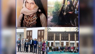 افتتاح نمایشگاه نقاشی  زینب بزرگی در موزه کلبادی ساری