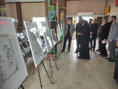 نمایشگاه تصویر سازی « انسانم آرزوست» در ایستگاه راه آهن ساری برگزار شد