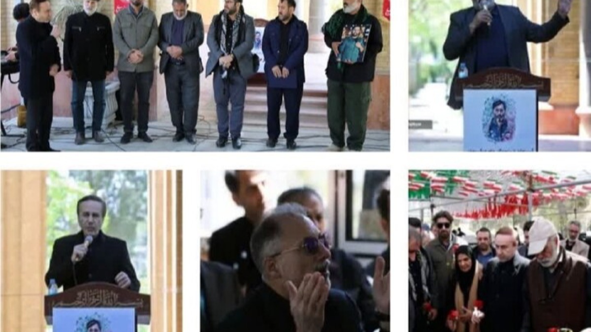 ادای احترام هنرمندان به پدر موشکی ایران در هفته هنر انقلاب